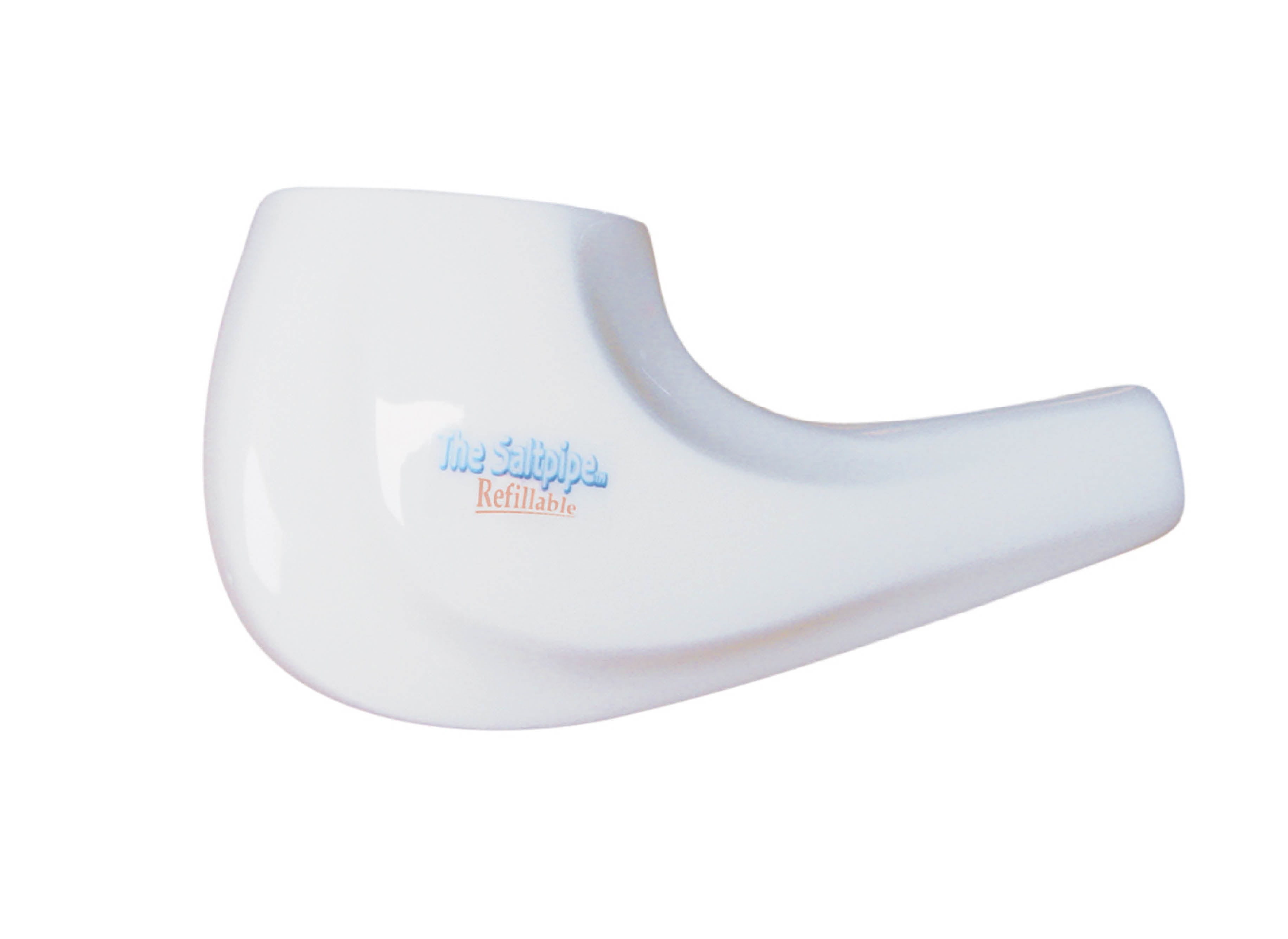 Saltpipen etterfyllbar