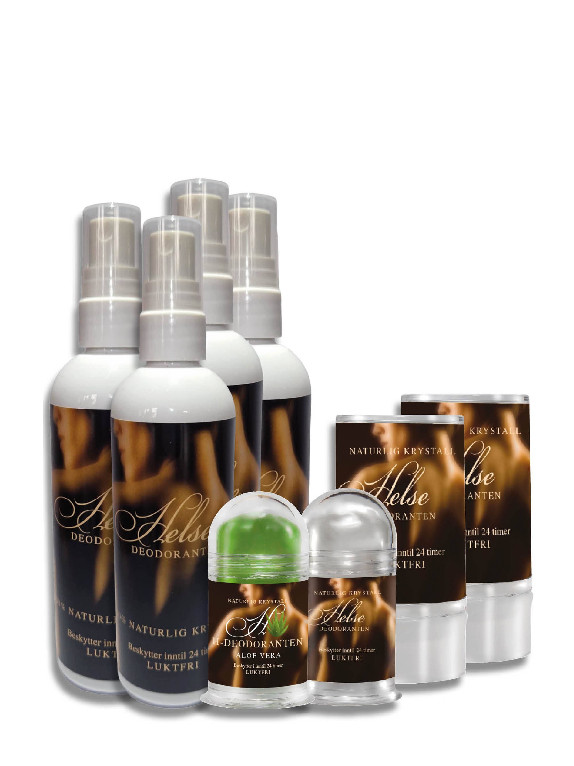 Helsedeodorantens store familiepakke