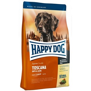 Happy Dog Sensible Adult Toscana 12,5kg m/and og laks